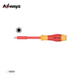 Allwaystbowdriver מבודדים עם מחזיק קצת 1000V מקצועי כלי יד oem תמיכה oem לשימוש עם חלקים שונים