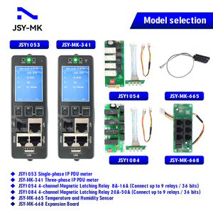 Módulo PDU de medidor inteligente, unidades de distribución de energía trifásicas, enchufe en rack para interruptor, gabinete de red, centro de datos IPDU - Product Image 2