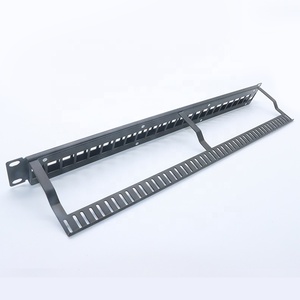 Black Standard Rack Cabinet Mount CAT6A CAT6 CAT5E Ethernet Blank Keystone <strong>Network</strong> 19 Inch 1U 24 Port <strong>Patch</strong> <strong>Panel</strong>