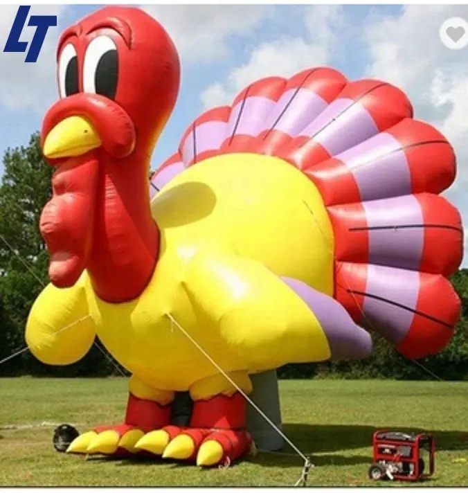 प्रकाश विज्ञापन inflatable तुर्की विशाल विज्ञापन inflatable टर्कियों H303