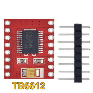 TZT TB6612FNG TB6612 Doppelmotor-Treibemodul 1A für Arduino-Mikrocontroller besser als L298N Elektronik DIY