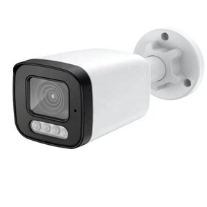 Videocamera Video a colori caldi per visione notturna integrata con PoE Audio 4K 8MP CCTV IP Bullet Camera - Product Image 1