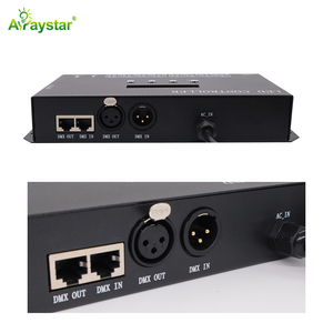 H807SA DMX512 LED-Controller 8-Kanal Artnet Proto cal DMX zu SPI RGB IC PIXEL programmier barer LED-Controller mit SD-Karte