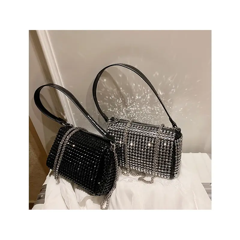 Moda tasarımcıları omuz çantaları kadın Sling Crossbody lüks çantalar ve Glitter çanta bayanlar ve kızlar için