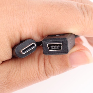 USB3.1タイプCオス-5ピンミニUSBメス充電アダプターケーブルデータ同期コードワイヤー - Product Image 4