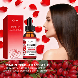 Huile de rose musquée Huile de base pour soins de la peau essentielle à base de graines Maintient la stabilité Réparations Estompe les marques d'acné Huile pour le corps entier - Product Image 2