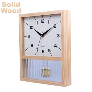 Gỗ tự nhiên làm khung bàn bàn đồng hồ bằng gỗ với con lắc - Product Image 2