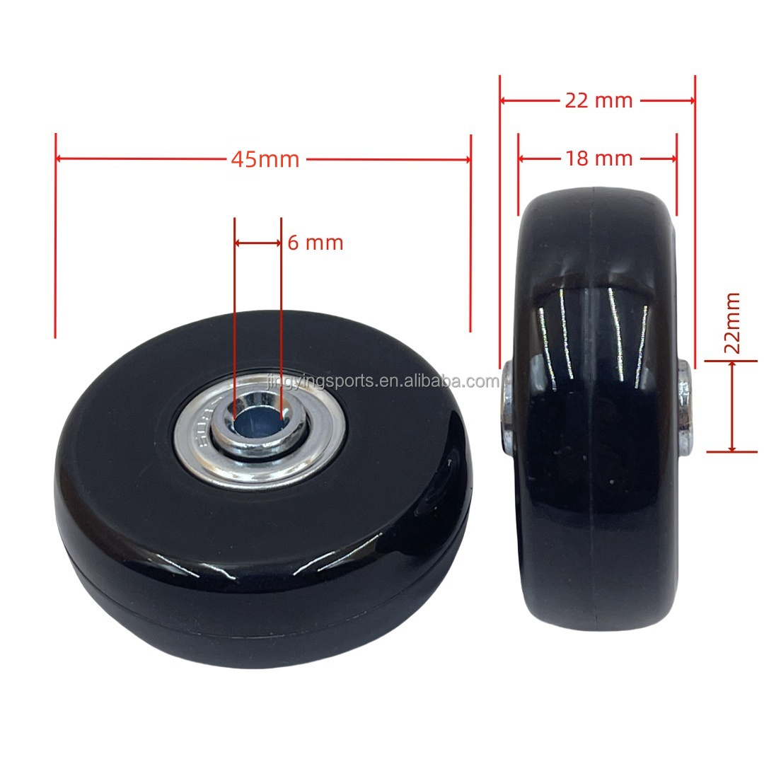 Black Pu-45*18mm (2pcs)-150g