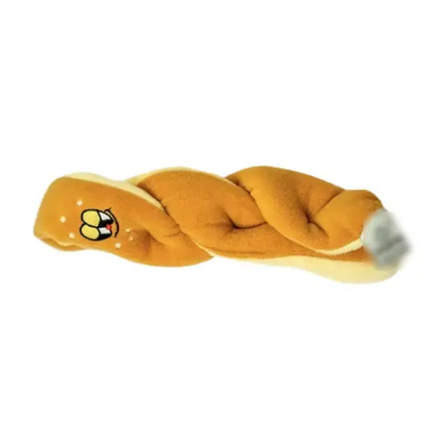 Punto de Corea del Sur-juguete de peluche de voz para perro mascota, juguete de comida escondida con olor, pan, ins, nuevo