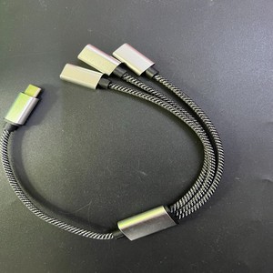 3 in 1 USB C Hub 30CM şarj müzik ve klavye fare Flash sürücü için OTG adaptörü sabit Disk - Product Image 6