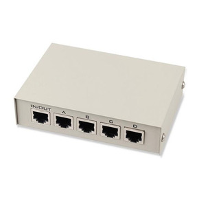 มินิ4พอร์ต ABCD กล่องสวิตช์เครือข่ายด้วยตนเอง4In 1/1In4ร่วมกัน RJ45เครือข่าย-อีเธอร์เน็ต - Product Image 2