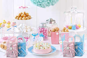 Pink Blue Milk <strong>Bottle</strong> Shape Gift <strong>Candy</strong> Bag <strong>Baby</strong> Shower Gift Bags Kraft Paper Box with Ribbon - Product Image 6