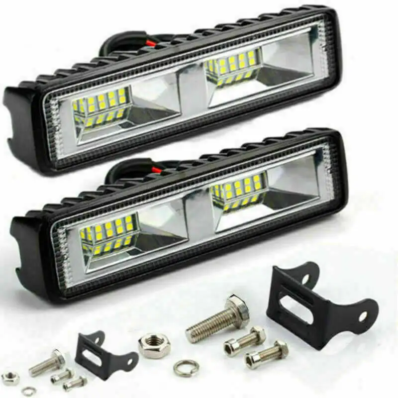 Car LED Work Light 48W Flood Lamp For Car SUV Off Road for Jeep Truck Boat 12V 24V