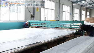 Qingdao WYD flexitank contenedor industrial personalizado líquido a granel carga y descarga superior flexitank flexibags para contenedor - Product Image 6