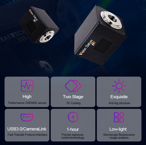 Buena Cámara Industrial UV multiespectral óptica 100fps 4.2MP USB3 Cameralink de poca luz para visión de detección de fallas estructurales - Product Image 4