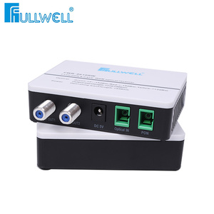 Minirreceptor óptico WDM óptico activo con salida 2RF 76dBuV cada convertidor de fibra a Ethernet - Product Image 4