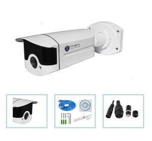 5 megapíxeles lente Video análisis TF ranura de la tarjeta de Audio de entrada de alarma de salida Ultra HD 4K cámara IP