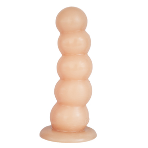 7.8&quot; Total 7.3&quot; Insertable Big Anal <strong>Toys</strong> Dia 2.2&quot; Round Ball Shaped Butt Plug Graduated Five Beads Ripple Ribbed Anal Bead Dildo - Product Image 2