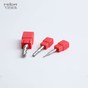 Feida เครื่องกัดคาร์ไบด์3ขลุ่ยแบบแบน HRC55 CNC 6มม. 8มม. สำหรับอลูมิเนียมสำหรับงานหล่อโลหะ - Product Image 5