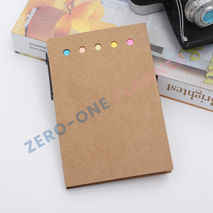 Juego de papel de notas pequeñas al por mayor personalizado con bolígrafo Mini Bloc de notas de índice y Bloc de notas autoadhesivo Bloc de notas - Product Image 4