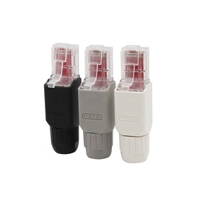 网络UTP非屏蔽CAT6 CAT6a CAT7无工具RJ45插头UTP rj45连接器免费工具 - Product Image 1