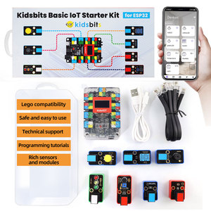 Kidsbits Unique Programming Sensor Learning Kit zum Codieren von Anfängern Basic LOT Starter Kit für ESP32