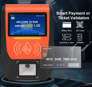 Validatore di biglietti Android/validatore di cancelli per il controllo degli accessi della macchina per la biglietteria degli autobus con lettore di treppiede a relè