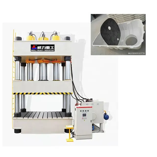 1600T/2000T FRP fosse septique hydraulique presse SMC composé matériel fosse septique la prise hydraulique machine de presse