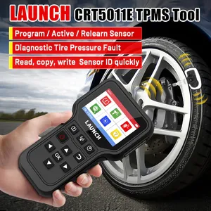 Starten Sie das X431 CRT5011E TPMS Relearn Tool Reifens canner 315/433MHz Unterstützung Lesen/Aktivieren/Programmieren/Relearn/ Reset/ Key Fob Test
