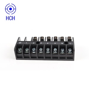 Bloque de terminales TB de 3-12 bits, caja de distribución de energía montada en panel, Conector de terminal de cableado fijo, tira de tablero - Product Image 2