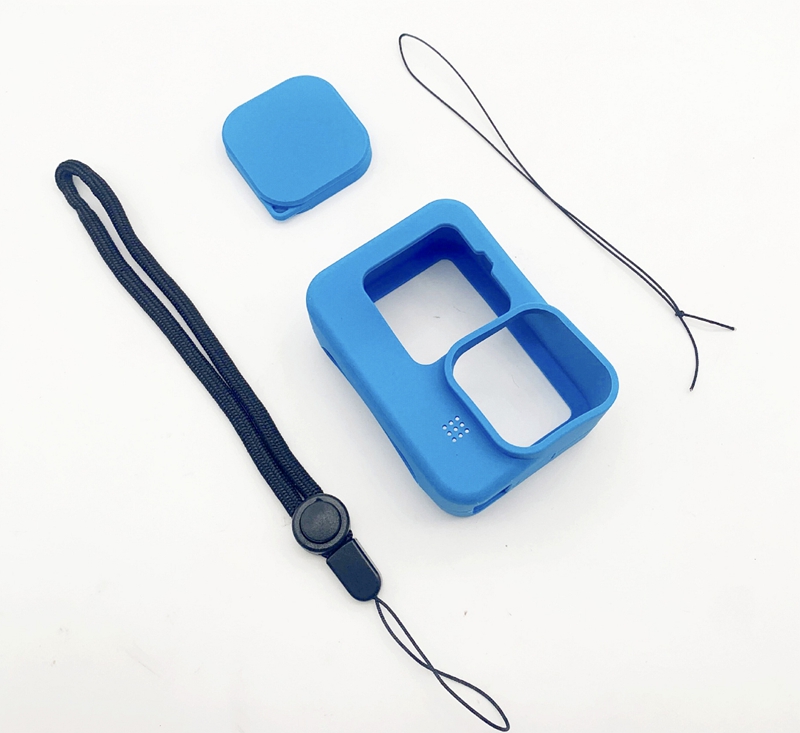 Bleu avec bandoulière courte
