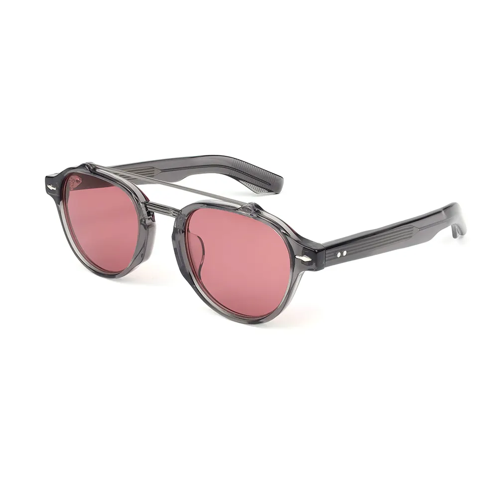 New stylish high quality fashion vintage classic retro sunglasses Trendy personalized shading acetate sunglasses for men women