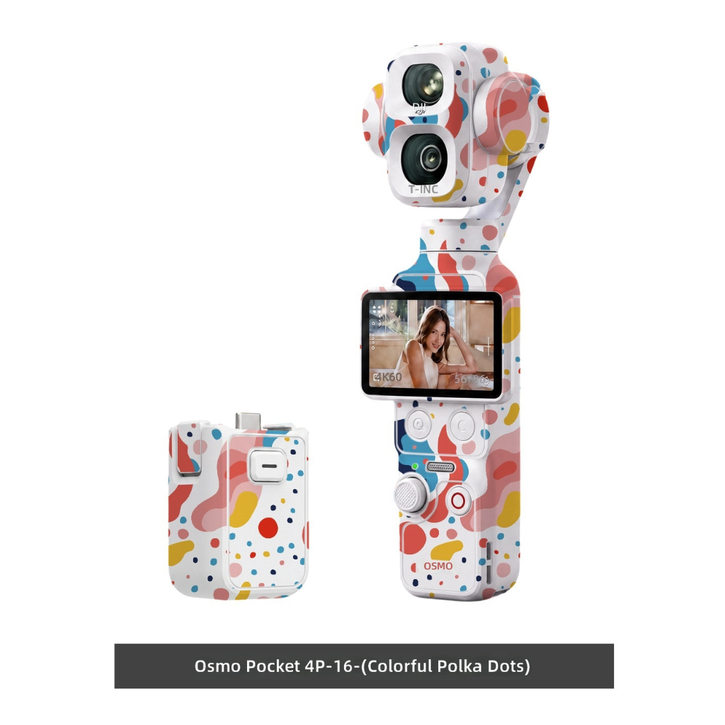 Osmo Pocket 4P-16-(Colorful Polka Dots)