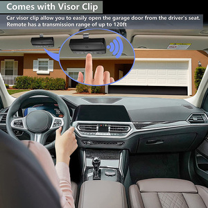 Multifrequency cửa nhà để xe điều khiển từ xa duplicator 280MHz đến 868MHz cổng mở lệnh Transmitter bản sao 433Mhz cổng Keychain - Product Image 5