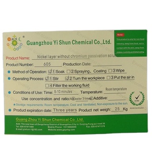 Nickel layer without chromium passivation <strong>solution</strong> - Product Image 1