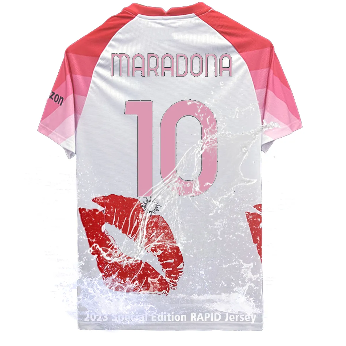 Vendita Online all'ingrosso ultima stagione League Club Premier Football Shirts 23/4 napoli maglia da calcio uniforme speciale rosa e bianca