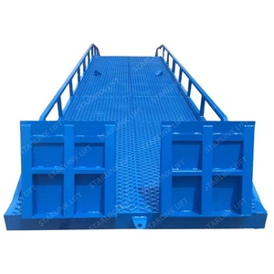 Мобильный гидравлический пандус и выравниватель контейнеров для погрузчиков/разгрузочных грузовиков с сертификацией CE - Product Image 1