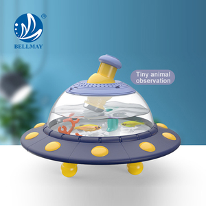 360度回転する5倍拡大鏡STEMおもちゃを備えたBemayおもちゃUFO観察ボックス - Product Image 4