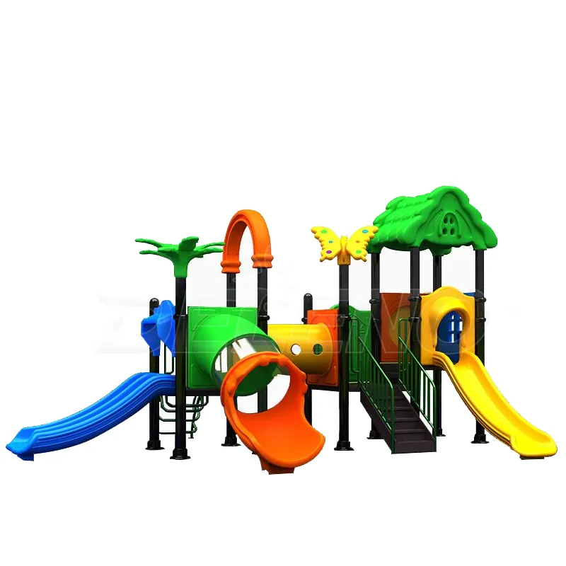 Di alta qualità di plastica scivoli piscine a sfera all'aperto attrezzature parco giochi per giardino educativo parco giochi per bambini Area giochi per la vendita