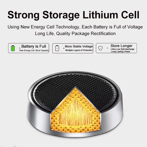 Pujimax hộ gia đình phổ 5pcs xem pin CR2025 Lithium di động Pin 3V nút di động Pin cho đồng hồ và hẹn giờ - Product Image 4