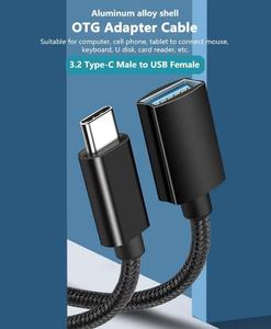 USB C zu USB 3.2 Gen2 OTG-Adapter kabel konverter für Telefone/Laptops/Tablets, 10 Gbit/s High-Speed, Support Connect - Product Image 4