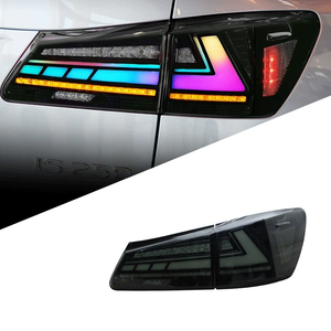 เหมาะสำหรับ06-12 Lexus IS250ไฟท้าย IS300 RGB LED ปรับสัญญาณไฟเลี้ยวการไหล - Product Image 1