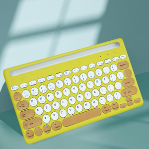 Werks kartens teck platz 4-Kanal-Bluetooth-Tastatur Dual Mode Mute für Pad-Mobiltelefon - Product Image 2