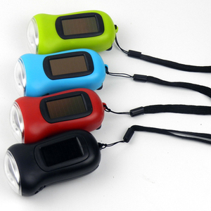 Torcia multifunzione a mano per uso domestico Mini LED a batteria a manovella a mano - Product Image 6
