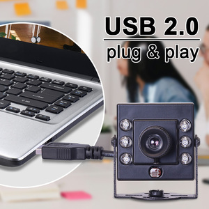 3206 1080P OV2710 8mm 45 grados IR850 Sensor CMOS sin distorsión Plug Play Full HD visión nocturna infrarroja Mini módulo de cámara USB - Product Image 4