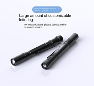 Cho P1S LED Pocket Pen ánh sáng có thể sạc lại USB không thấm nước đèn pin với clip cho EDC cắm trại & Kiểm tra làm việc - Product Image 5