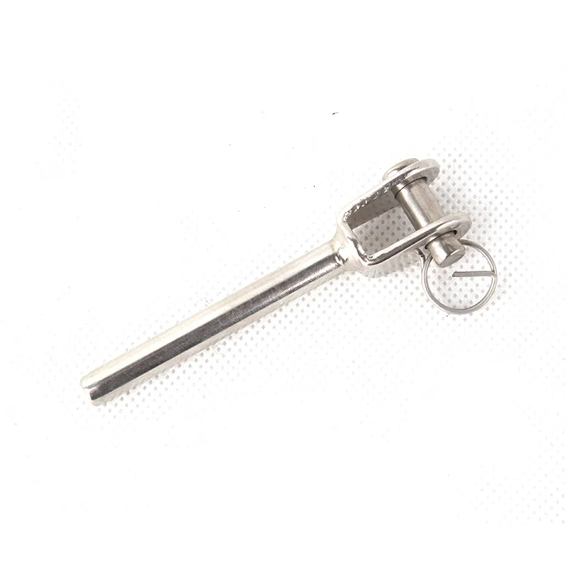 Industry China Wholesale 304 316 Stainless Steel Welded Swage Fork Terminal Cable railing tensioner