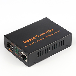 TiNCAM 10g托管媒体转换器智能开关媒体转换器光纤收发器SFP Bidi收发器用于IP摄像机 - Product Image 1