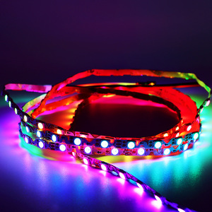 Striscia LED RGB Pixel striscia luminosa LED indirizzabile magica programmabile RGBW 5V 12V 24V - Product Image 4