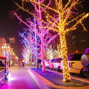 <strong>Multi</strong> <strong>Colors</strong> Solar <strong>String</strong> <strong>Lights</strong> 100 LEDs 8 Modes Solar Powered Waterproof Garlands <strong>String</strong> <strong>Lights</strong> for Garden Patio - Product Image 4